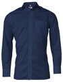 Marvelis Comfort Fit pánská košile dlouhý rukáv 100 % popelín modrá Navy