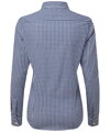 Atraktivní dámská kostkovaná košile Slim fit Premier