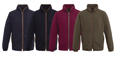 Unisex fleecová mikina na zip Baltimore Brook Taverner 