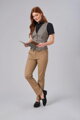 Dámské kalhoty Houston elastické Slim fit Chino Brook Taverner Běžná délka 74 cm 