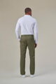 Pánské kalhoty elastické Chino Denver Classic fit Brook Taverner - Běžná délka 80 cm