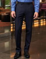 Pánské Tailored fit elegantní kalhoty Mars Brook Taverner - Nezakončené 91 cm