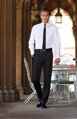 Pánské Tailored fit elegantní kalhoty Mars Brook Taverner - Běžná délka 84 cm