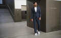 Pánské smart casual kalhoty k obleku Oliver Tailored Fit Brook Taverner -  Nezakončené 91,5 cm