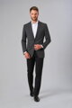 Pánské kalhoty k obleku Pegasus Slim Fit Brook Taverner - Nezakončené 91.5 cm
