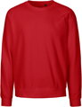 Unisex mikina přes hlavu bez kapuce Neutral