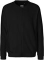 Unisex mikina na zip bez kapuce z bio bavlny Neutral