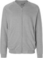 Unisex mikina na zip bez kapuce z bio bavlny Neutral