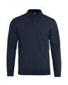 Pánský elegantní polo svetr s dlouhým rukávem Brighton Nimbus