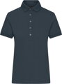 Dámské bavlněné polo přiléhavého střihu na 3 knoflíky James Nicholson