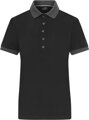Dámské kontrastní bavlněné polo James & Nicholson