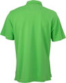 Pánská polo košile Button-down kostkovaný kontrast 100% česaná bavlna James Nicholson