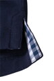 Pánská polo košile Button-down kostkovaný kontrast 100% česaná bavlna James Nicholson