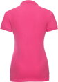 Russell dámské elastické polo bavlna & Lycra® delší střih Slim fit