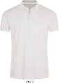 Puntíkované polo piqué pánské česaná bavlna slim fit