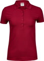 Tee Jays dámské elastické polo krátký rukáv zapínání 5 knoflíčků