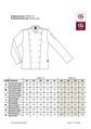 Dámský Regular fit kuchařský 2-řadý rondon Rimini CG Workwear