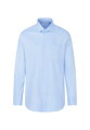 Pánská business modrá easy iron košile Cover s dlouhým rukávem Regular fit Seidensticker