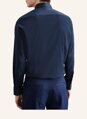 Pánská módní elastická košile slim fit Performance v tmavě modré barvě Seidensticker Non iron