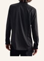 Pánská módní elastická košile slim fit Performance v černé barvě Seidensticker Non iron
