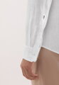 Lněná bílá pánská košile Regular fit Seidensticker