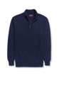 Pánský elegantní svetr Dallas se 1/4 zipem Brook Taverner