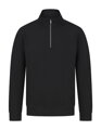 Unisex mikina s krátkým zipem do 1/4 Henbury