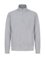 Unisex mikina s krátkým zipem do 1/4 Henbury