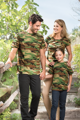 Dětské tričko s krátkým rukávem Camouflage Adler. střih s bočními švy. 3 barevné varianty.