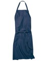 Laclová dlouhá zástěra s dělenou kapsou 110x75 cm CG Workwear