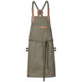 Stylová dámská zástěra Zoom Bib Apron Canvas 100% bavlna
