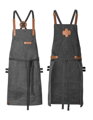 Stylová dámská zástěra Zoom Bib Apron Canvas 100% bavlna