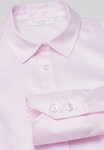Dámská slim fit neprosvítající růžová NON IRON košile s dlouhým rukávem ETERNA 100% bavlna