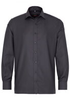 Elegantní keprová košile antracitově šedá značka ETERNA modern fit dlouhý rukáv