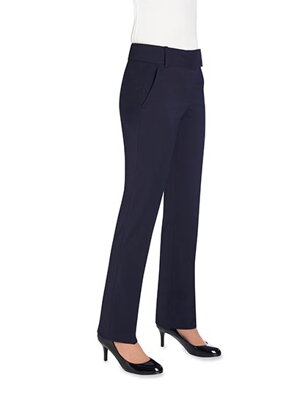 Dámské Tailored fit elegantní kalhoty Genoa Brook Taverner - Prodloužené 79cm