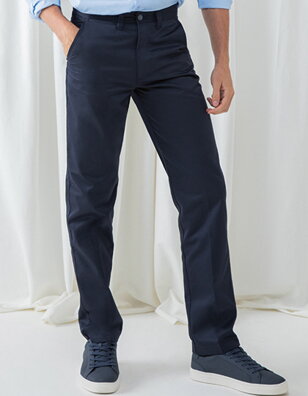 Pánské elegantní chino kalhoty Regular fit Henbury  – prodloužené