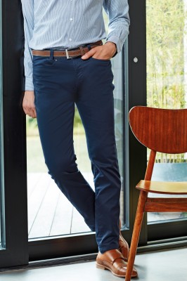 Slim prodloužené kalhoty pro muže