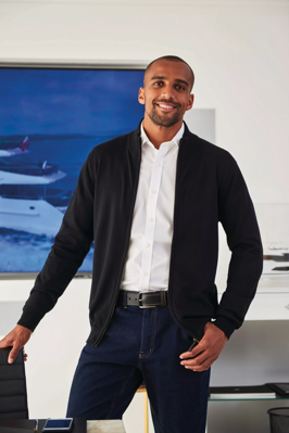 Unisex svetr na zip v eshopu SmartMen.cz