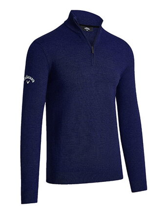 Pánský golfový svetr Merino se ¼ zipem Callaway