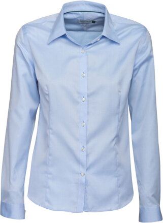J. Harvest & Frost dámská bavlněná nežehlivá košile Regular fit Navy
