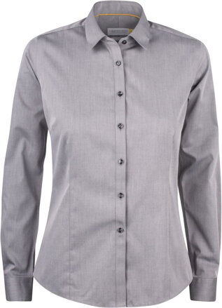  J. Harvest & Frost dámská nežehlivá košile s dlouhým rukávem šedá Regular