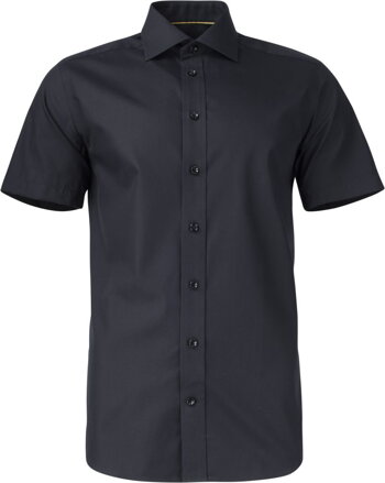  J. Harvest & Frost pánská nežehlivá košile černáSlim - krátký rukáv