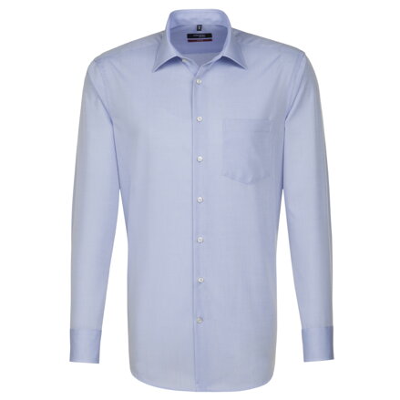 Pánská elegantní světle modrá košile non iron Regular fit s dlouhým rukávem Seidensticker