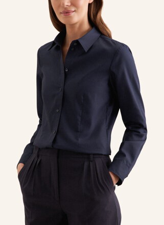 Dámská košile Regular fit s dlouhým rukávem Seidensticker Navy