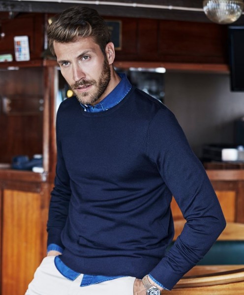 Moderní pánské pulovry & klasické pletené svetry | SmartMen