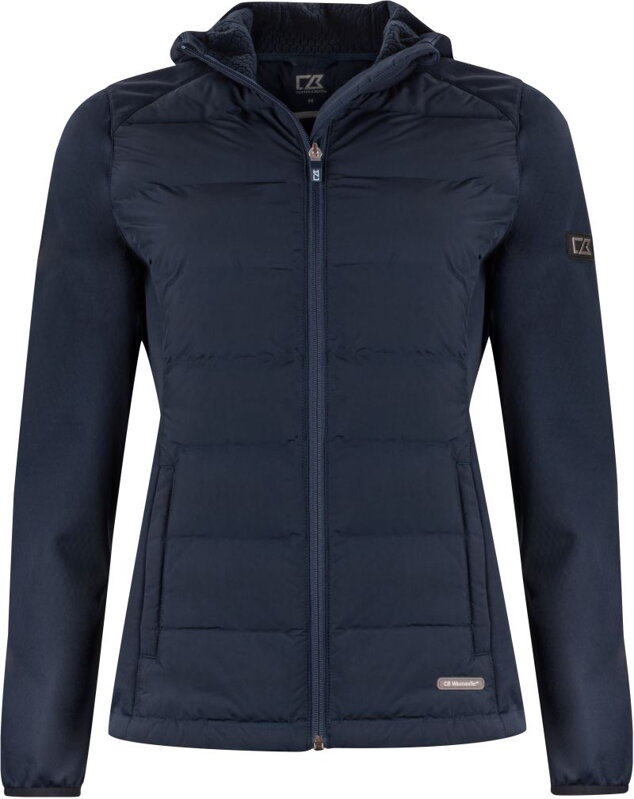 Cutter&Buck hřejivá dámská hybridní bunda na zip Oak Harbor