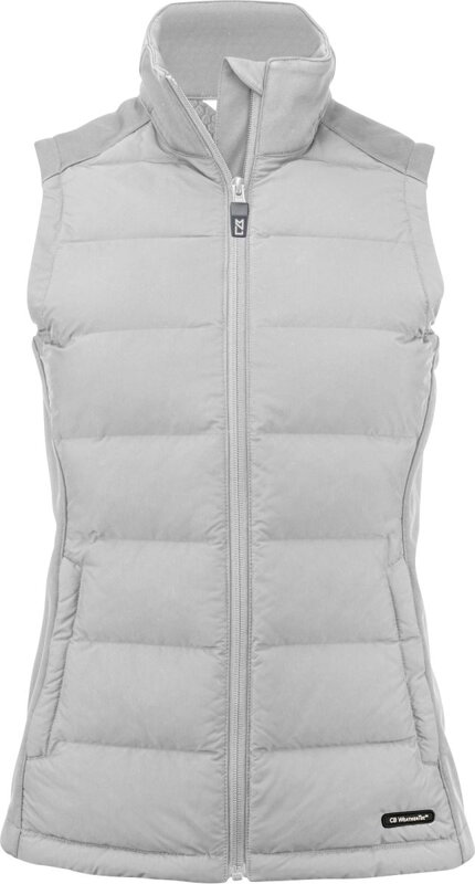Cutter&Buck hřejivá dámská hybridní vesta na zip Oak Harbor