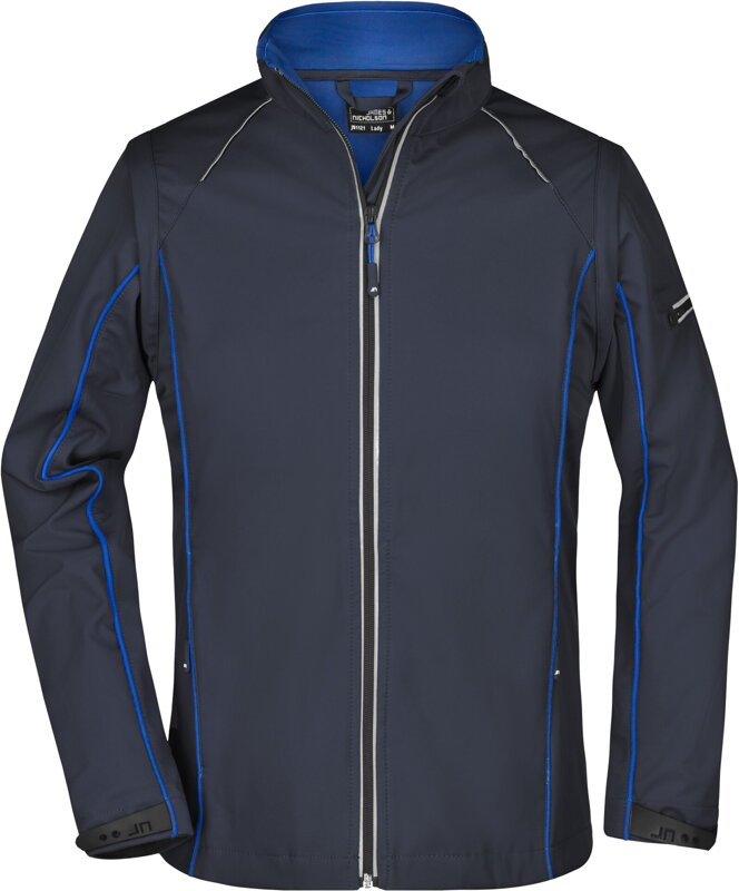 Dámská 3-vrstvá softshell bunda s odepínacími rukávy (5.000mm vodní sloupec) Dámská 3-vrstvá softshell bunda s odepínacími rukávy (5.000mm vodní sloupec)