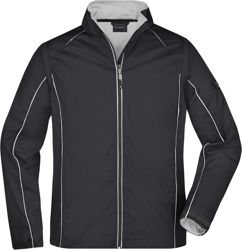 Pánská 3-vrstvá softshell bunda s odepínacími rukávy (5.000mm vodní sloupec) Pánská 3-vrstvá softshell bunda s odepínacími rukávy (5.000mm vodní sloupec)
