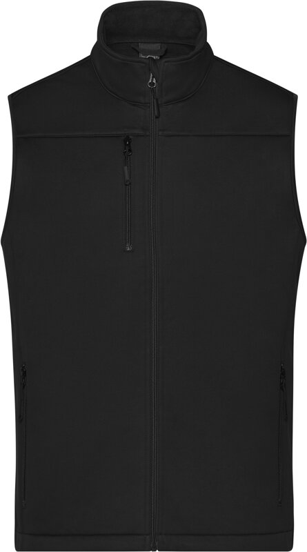 Pánská 3-vrstvá softshellová vesta James & Nicholson